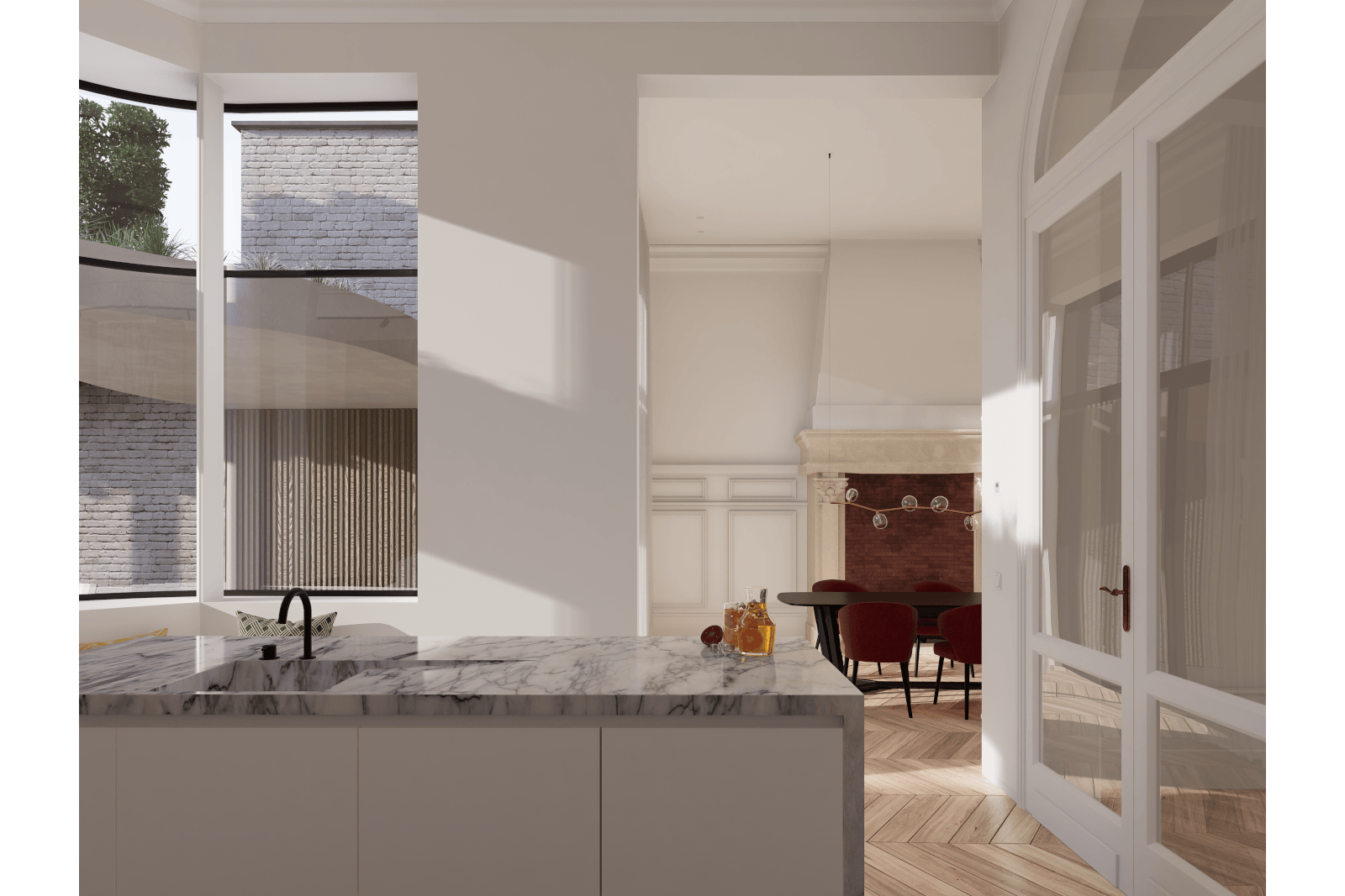 Verbouwen en uitbreiden van een herenhuis te Roeselare int 13